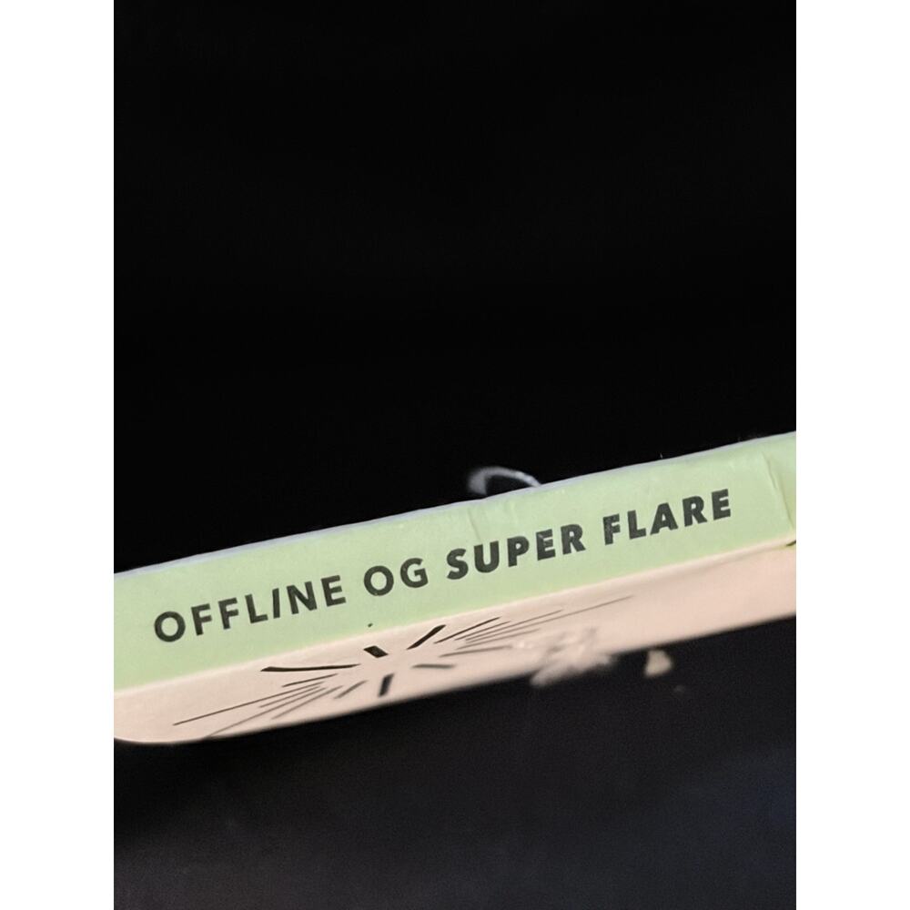 Aerie Offline Black Foldover High Rise Short Super Flare size Small - Picture 8 of 9